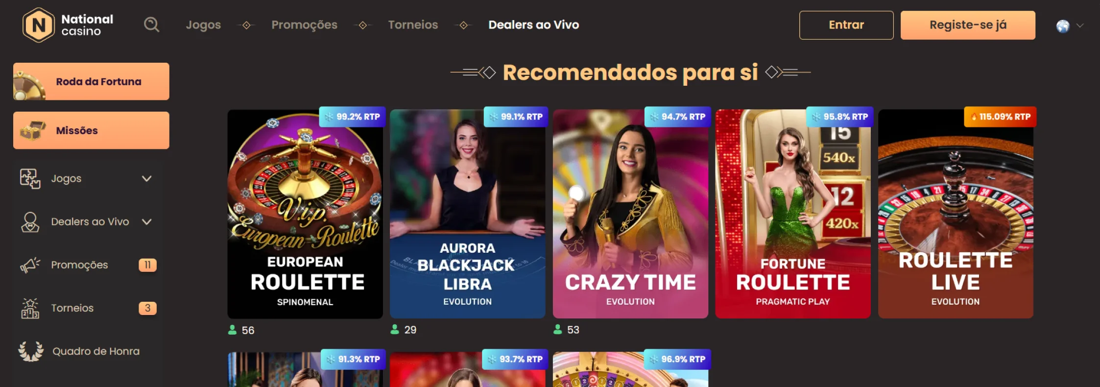 National Casino plataforma de casino